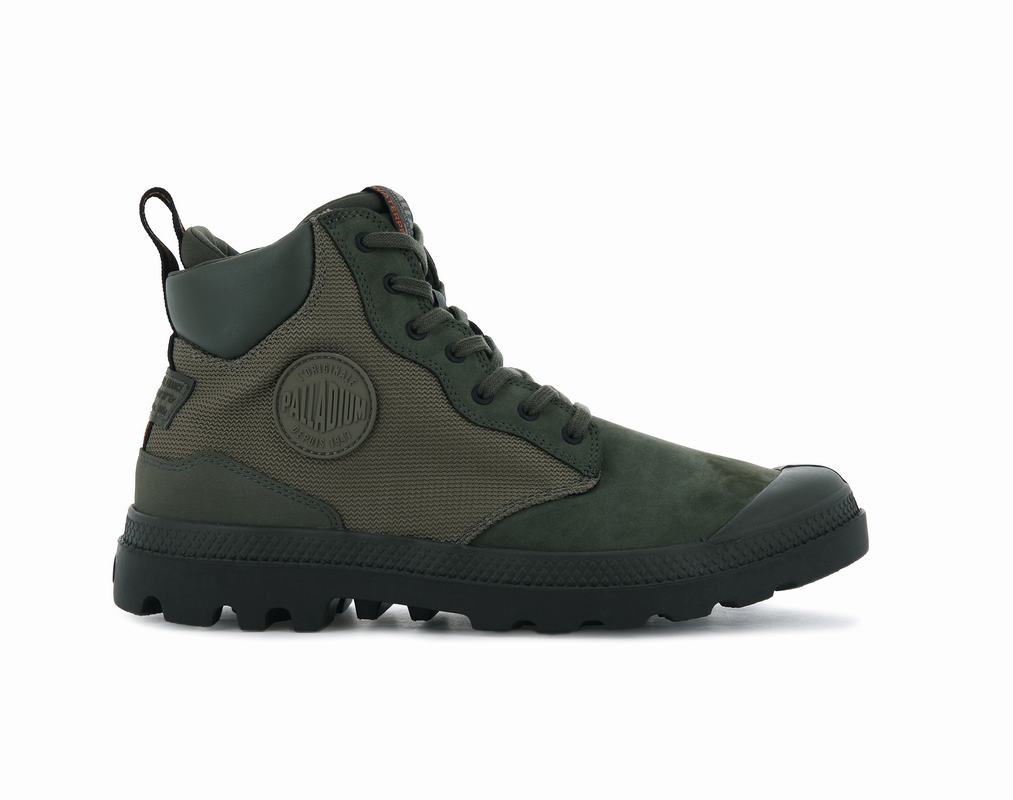 Palladium Sportcuff Outsider Ii Wp+ Mens Waterproof Boots Olive Australia [ZFOVIG-791]